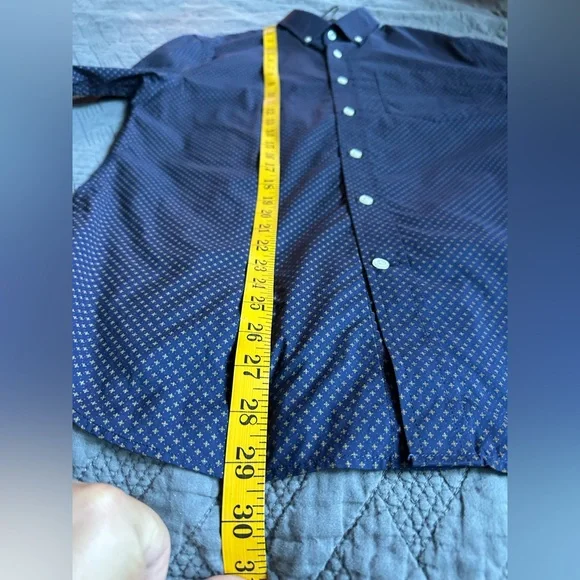 Banana Republic Slim Flex Fit Button-Up Shirt – Men’s Medium - Picture 7 of 10